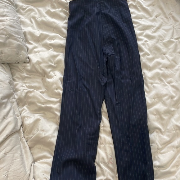 Dynamite Pinstripe Carrot Dress Pant - Picture 4 of 4